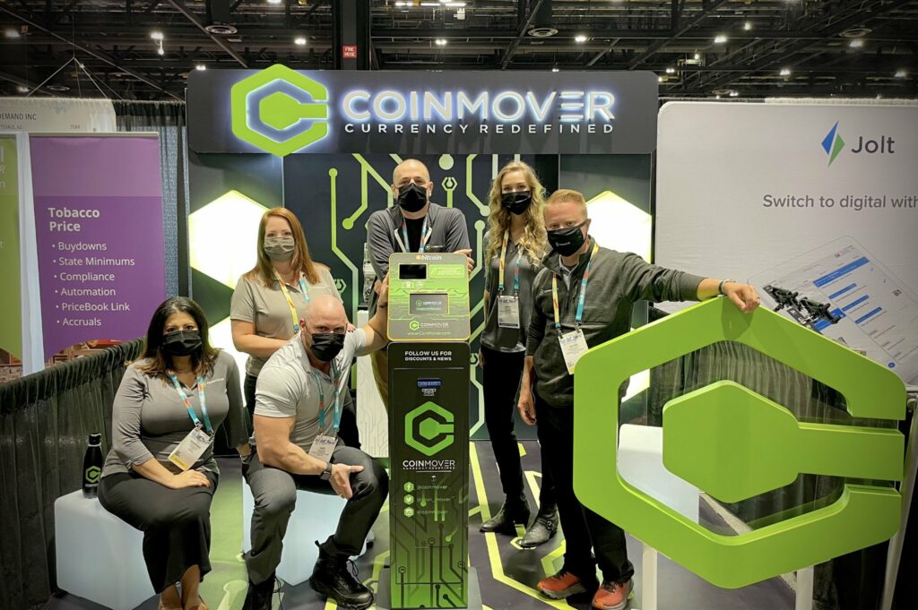CoinMover Team at NACS 2021 Show in Chicago, IL